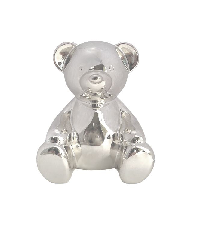 Silver bear hot sale money box