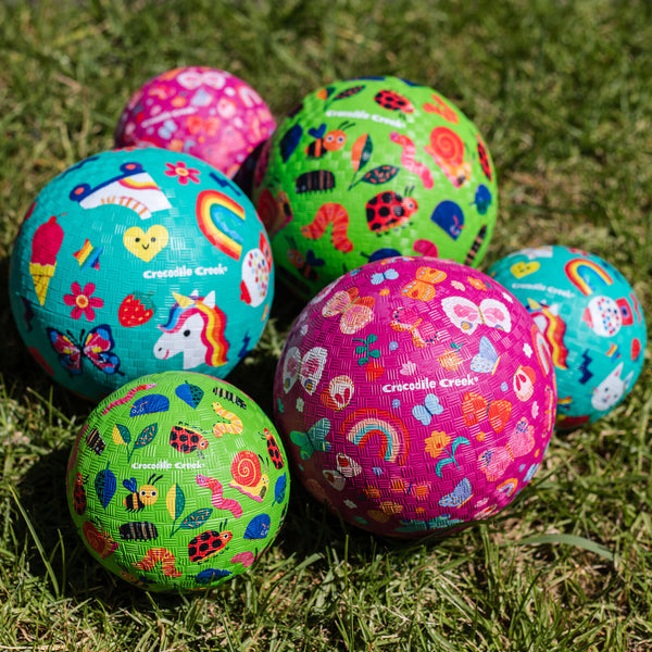 7 INCH PLAYGROUND BALL - Butterfly Fields (Pink)