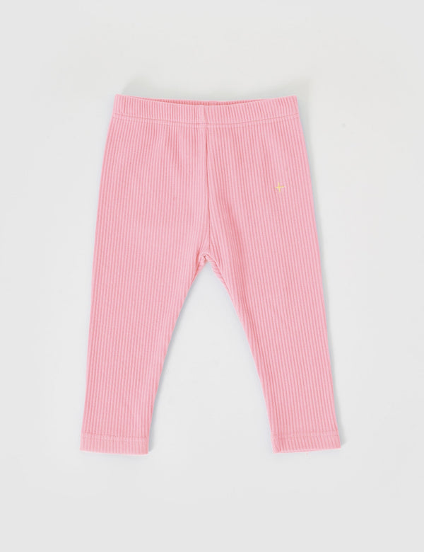 BOWIE RIB LEGGING - Sweetpea