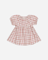 BELLA DRESS - Pink Plaid