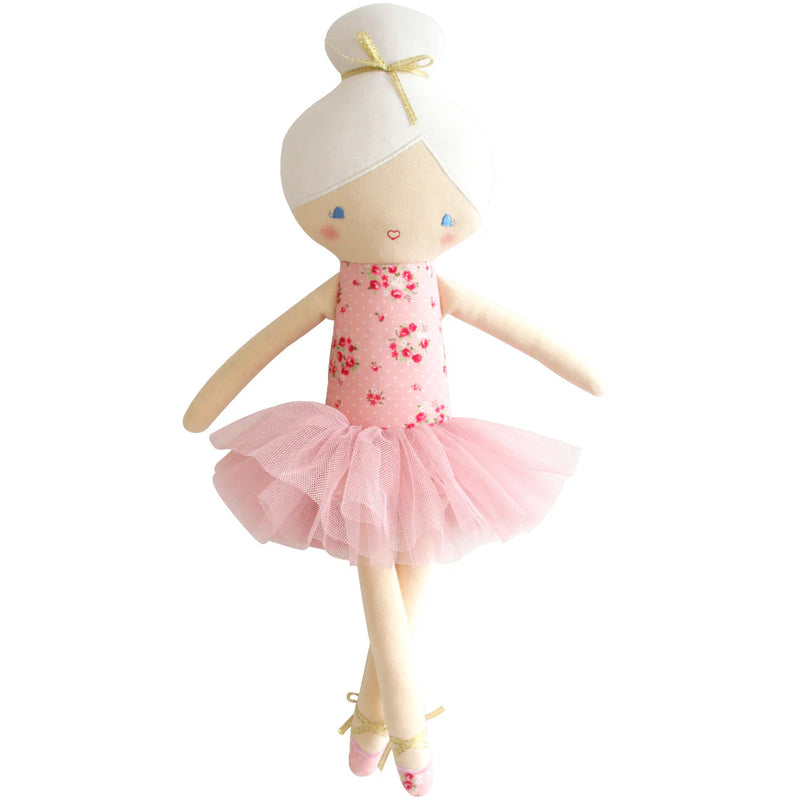 BETTY BALLERINA PINK FLORAL - 43cm