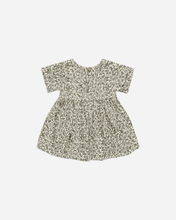 BRIELLE DRESS - Green Garden