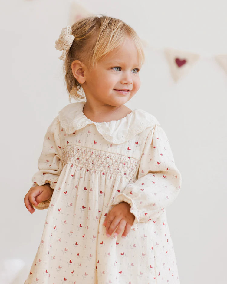 CALLIE DRESS - Heart Ditsy