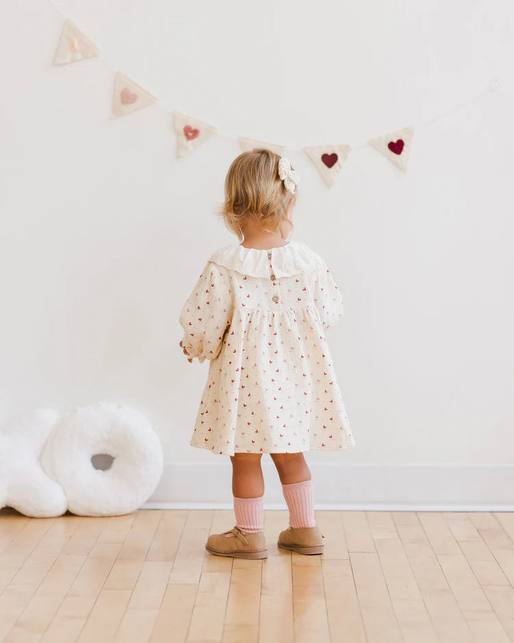 CALLIE DRESS - Heart Ditsy