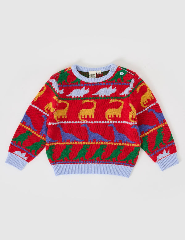 DINO KNIT JUMPER