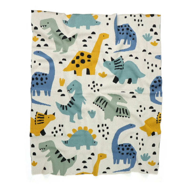 DEAN DINOSAURS Baby Blanket