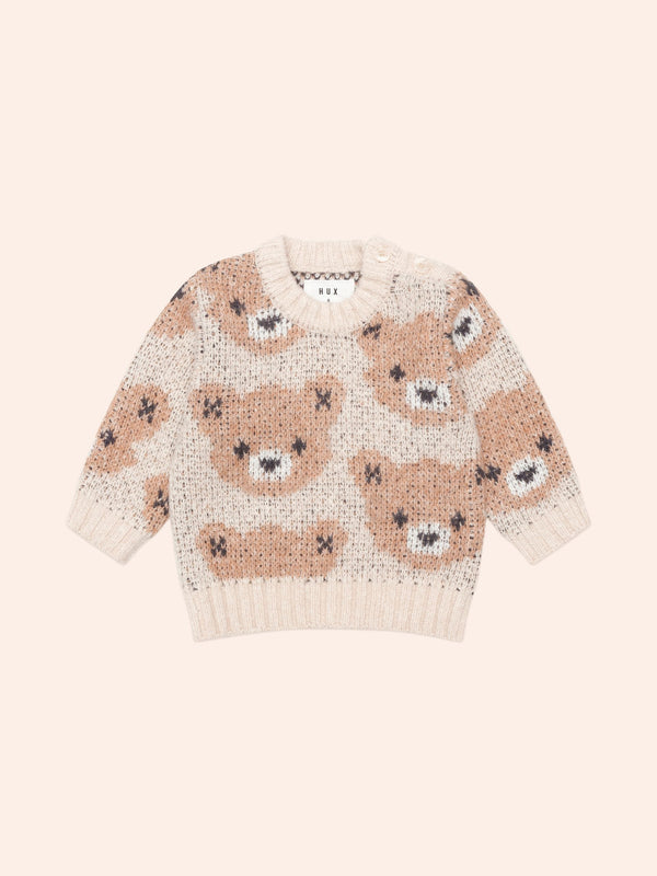 ECRU HUXBEAR KNIT JUMPER