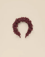 GATHERED HEADBAND - Fig