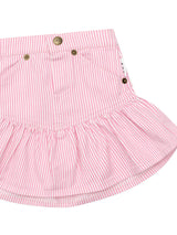 CANDY STRIPE FRILL SKIRT