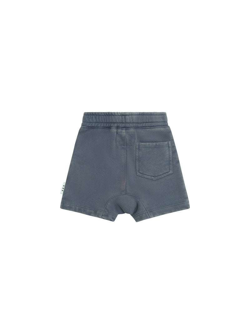 SLOUCH SHORT WASHED NAVY