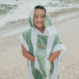 HOODED TOWEL Coastal Stripe