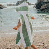 HOODED TOWEL Coastal Stripe