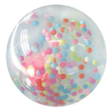 LIGHT UP LED BALL - SPRINKLES MULTI-COLOURED