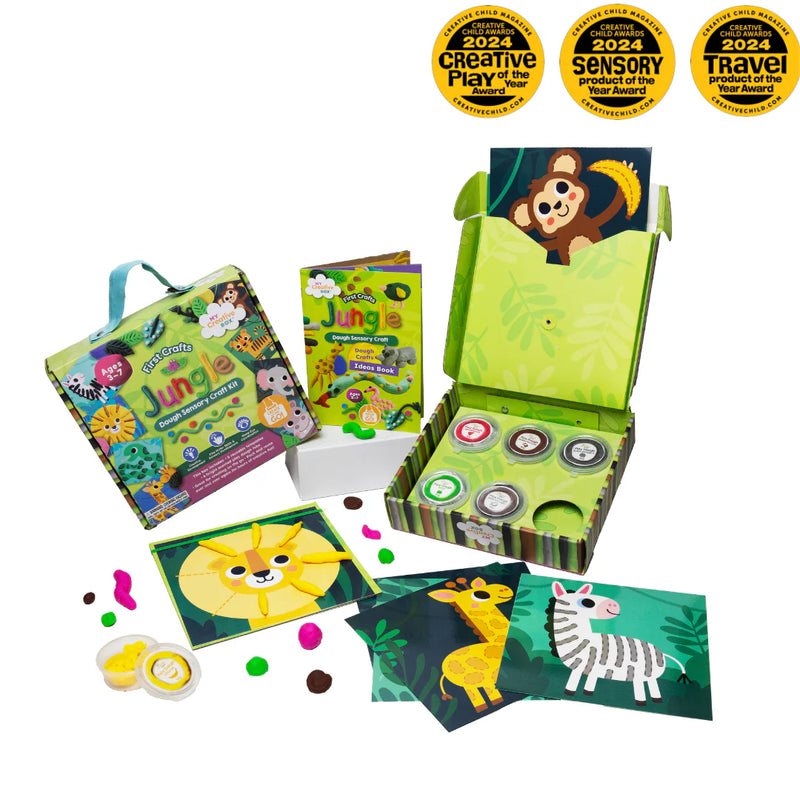 JUNGLE Dough Sensory Craft Box