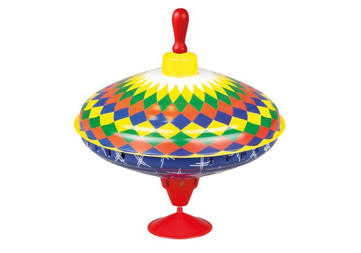 LENA -BOLZ HUMMING TOP MULTICOLOUR 19CM