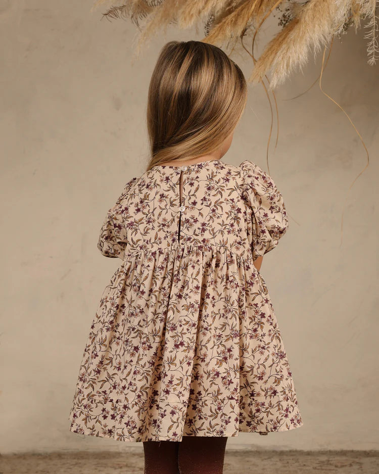 LUNA DRESS - Fig Floral