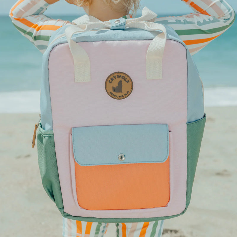 MINI BACKPACK Sunset Colour Block