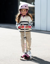 MINI MICRO DELUXE LED GLITTER SCOOTER - Pink