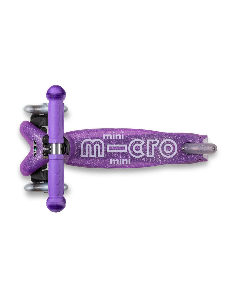 MINI MICRO DELUXE LED GLITTER SCOOTER - Purple