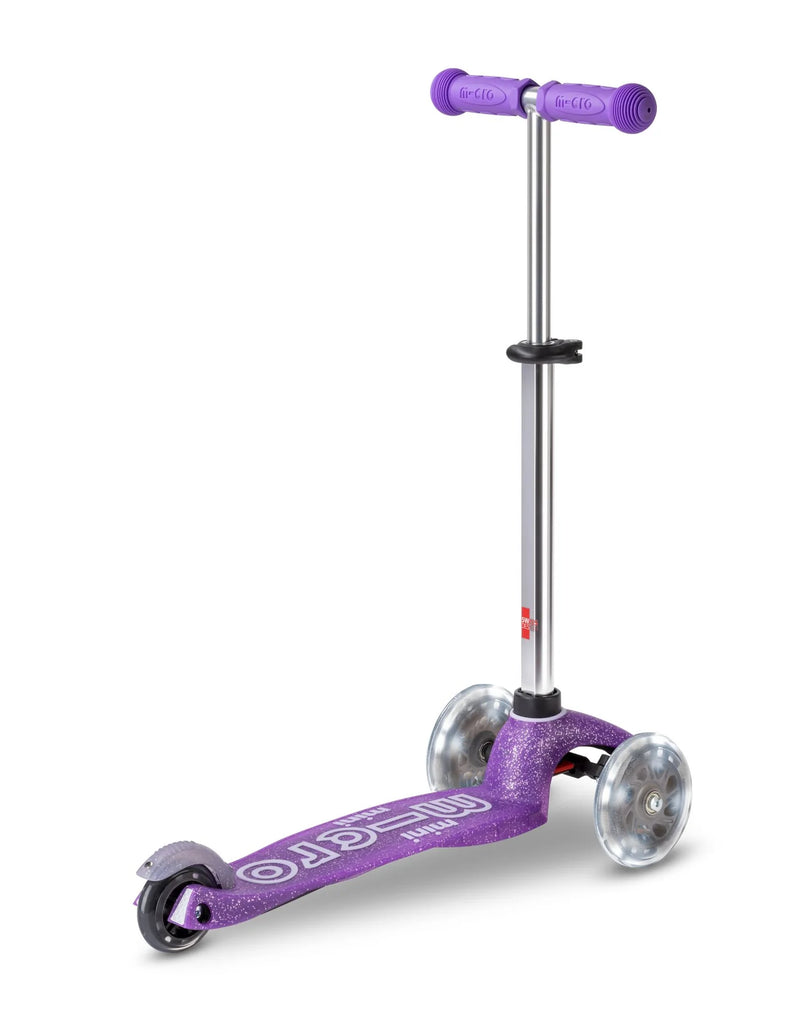 MINI MICRO DELUXE LED GLITTER SCOOTER - Purple