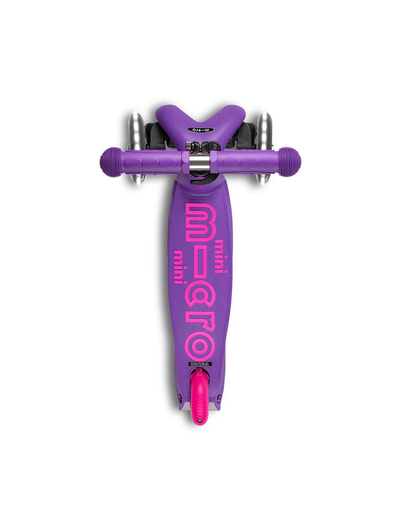 MINI MICRO DELUXE LED SCOOTER - Purple/Pink