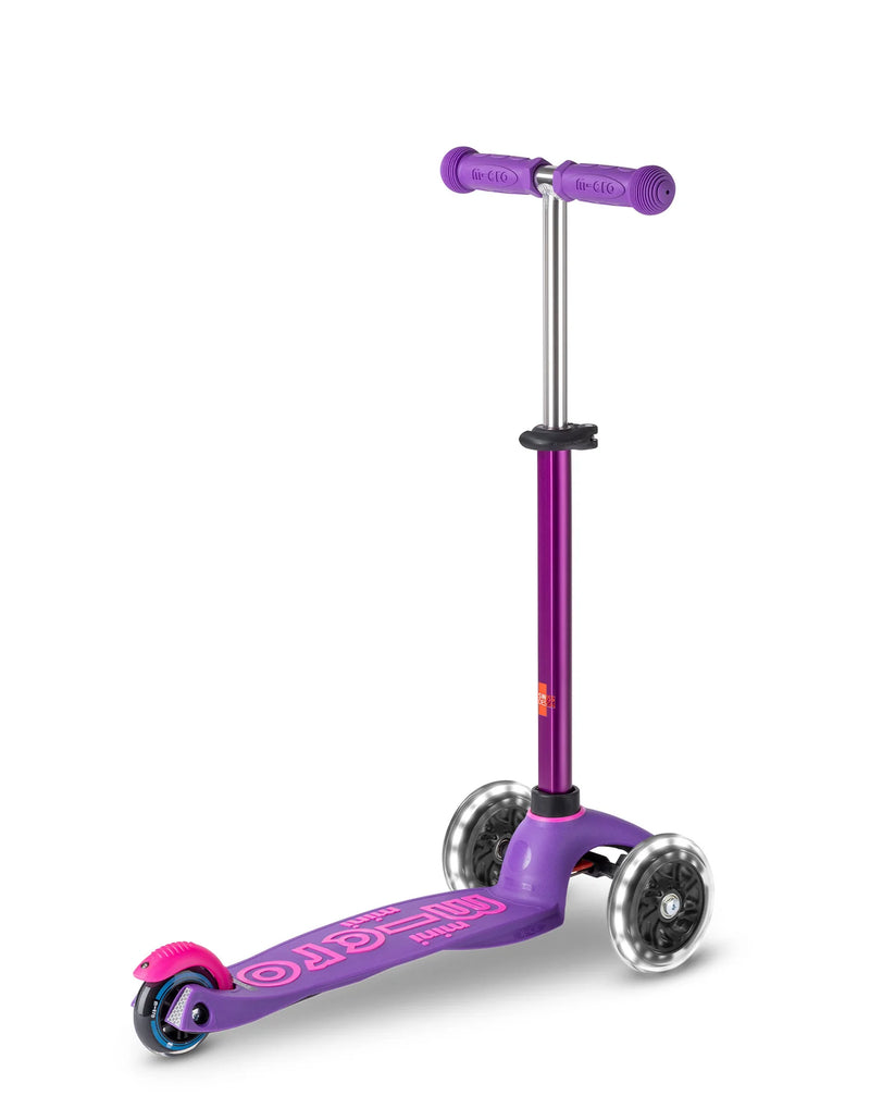 MINI MICRO DELUXE LED SCOOTER - Purple/Pink