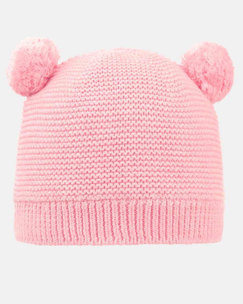 ORGANIC BEANIE SNOWY - Pearl