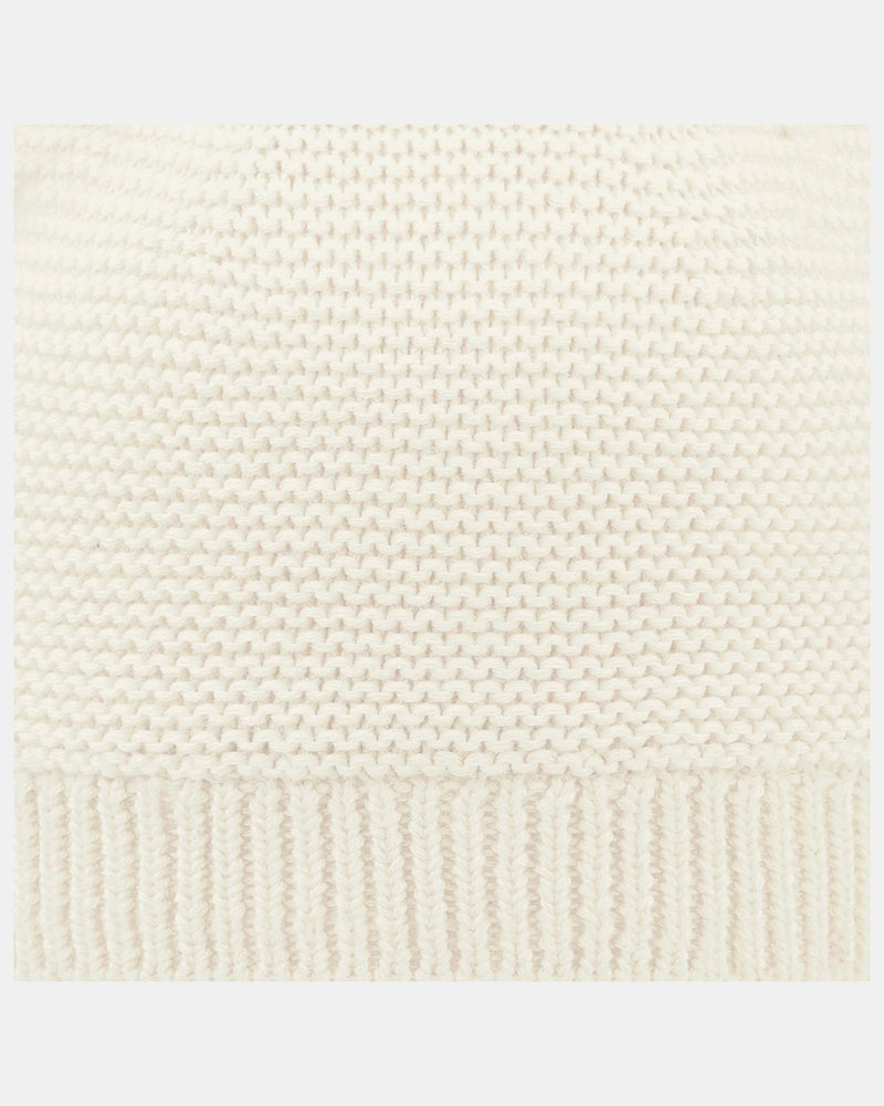 ORGANIC BEANIE SNOWY - Cream