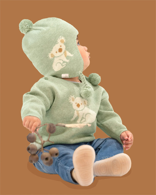 ORGANIC EARMUFF - Storytime Koala