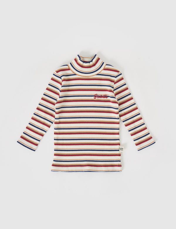 OUTBACK STRIPE EMBROIDERED RIB SKIVVY