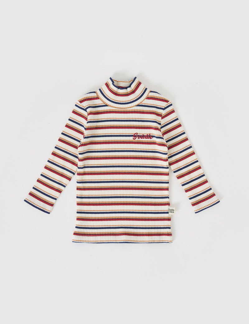 OUTBACK STRIPE EMBROIDERED RIB SKIVVY