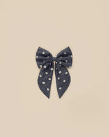 OVERSIZED BOW - Midnight