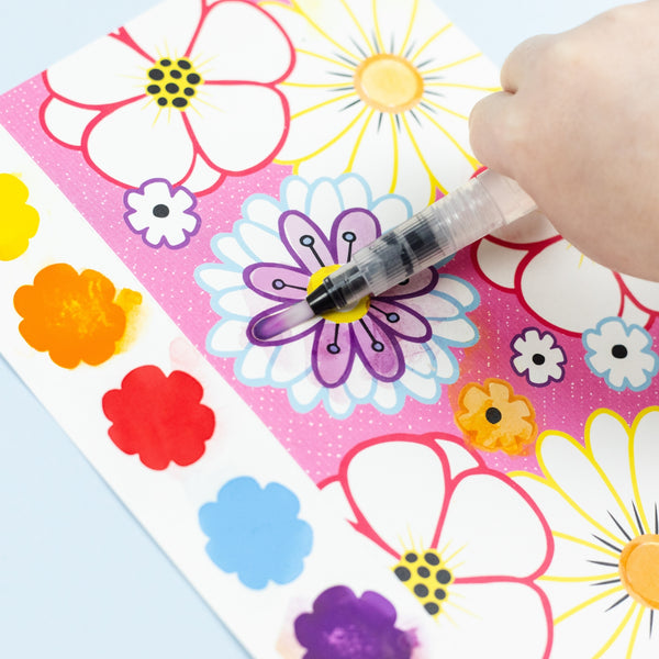 PAINT - A - PICTURE SET - Butterflies & Flowers