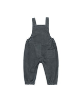 CORDUROY BABY OVERALLS - Indigo