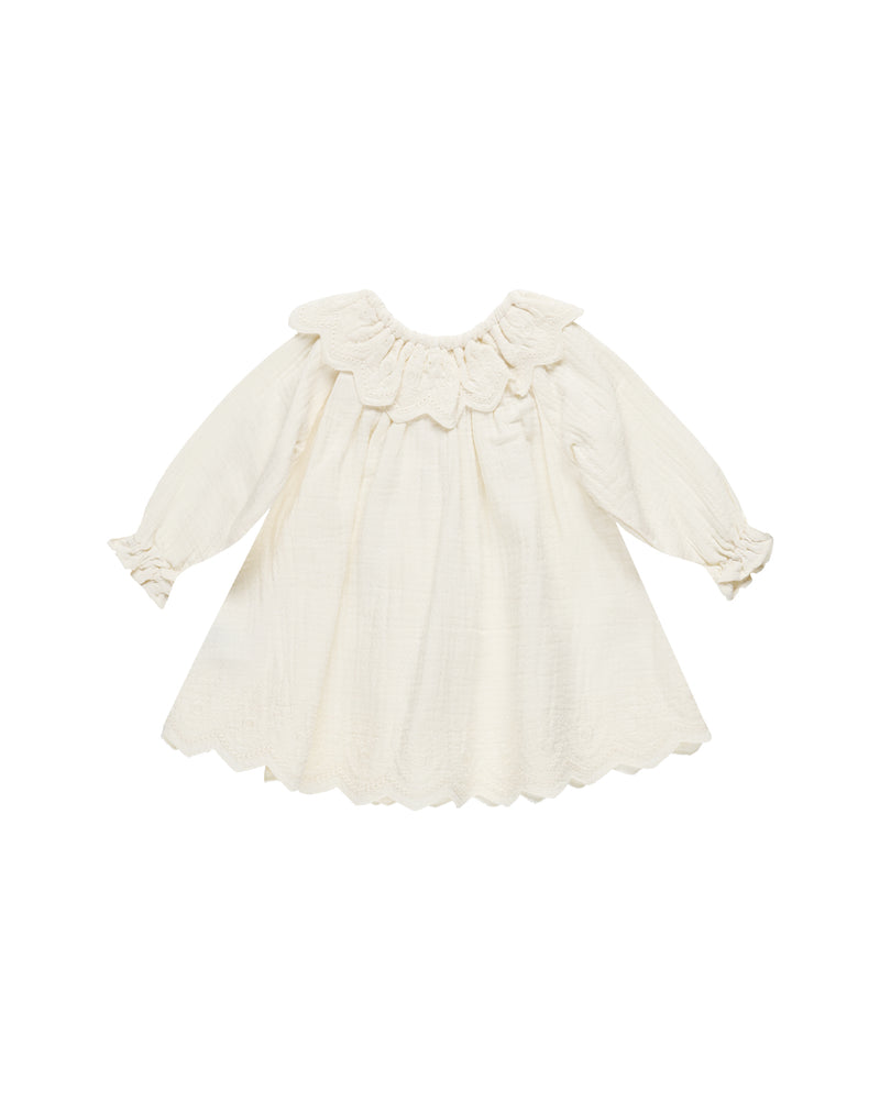 LONG SLEEVE ISLA DRESS - Ivory