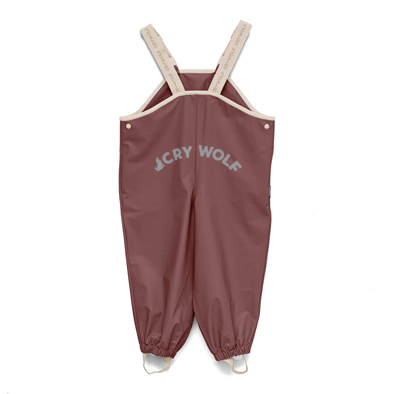 RAIN OVERALLS - Mauve