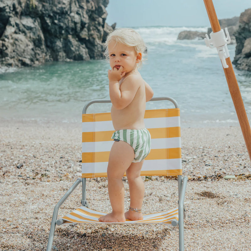 REUSABLE SWIM NAPPY Coastal Stripe