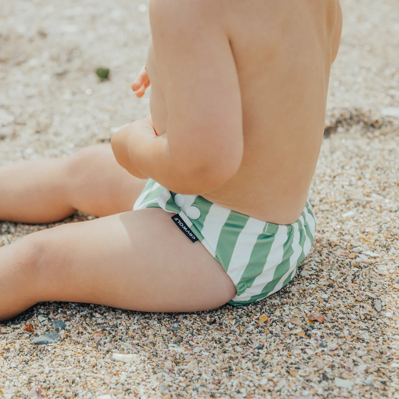 REUSABLE SWIM NAPPY Coastal Stripe