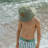 REVERSIBLE BUCKET HAT Coastal Stripe