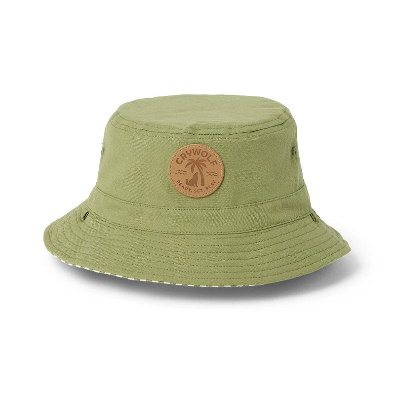 REVERSIBLE BUCKET HAT Coastal Stripe