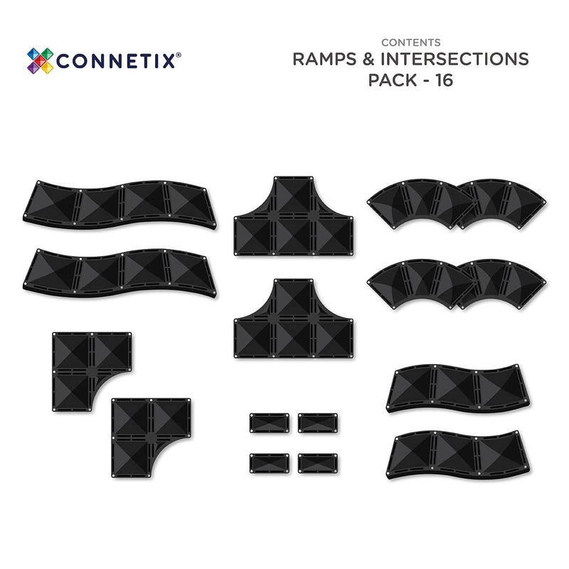 RAMPS & ROADS & INTERSECTIONS PACK 16 pc