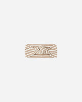 KNOTTED HEADBAND - Golden Stripe