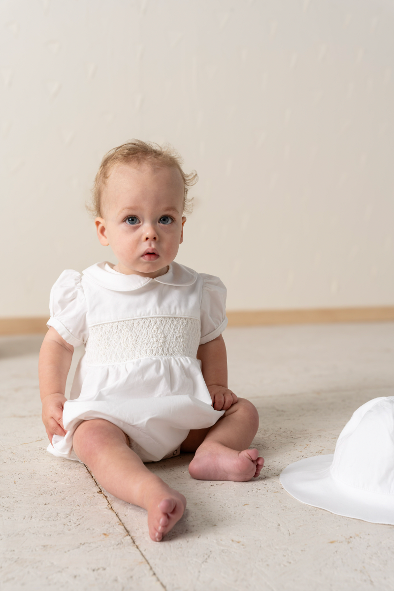 WHITE ROMPER