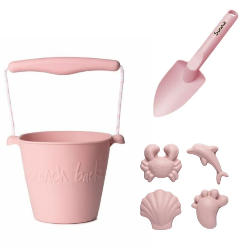 SCRUNCH SAND PLAY SET - Dusty Rose