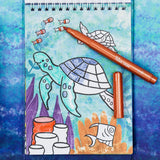 SHIMMER COLOURING SET - Sea Life