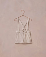 SUSPENDER SHORT - Linen