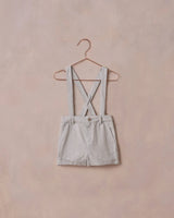 SUSPENDER SHORT - Powder Blue