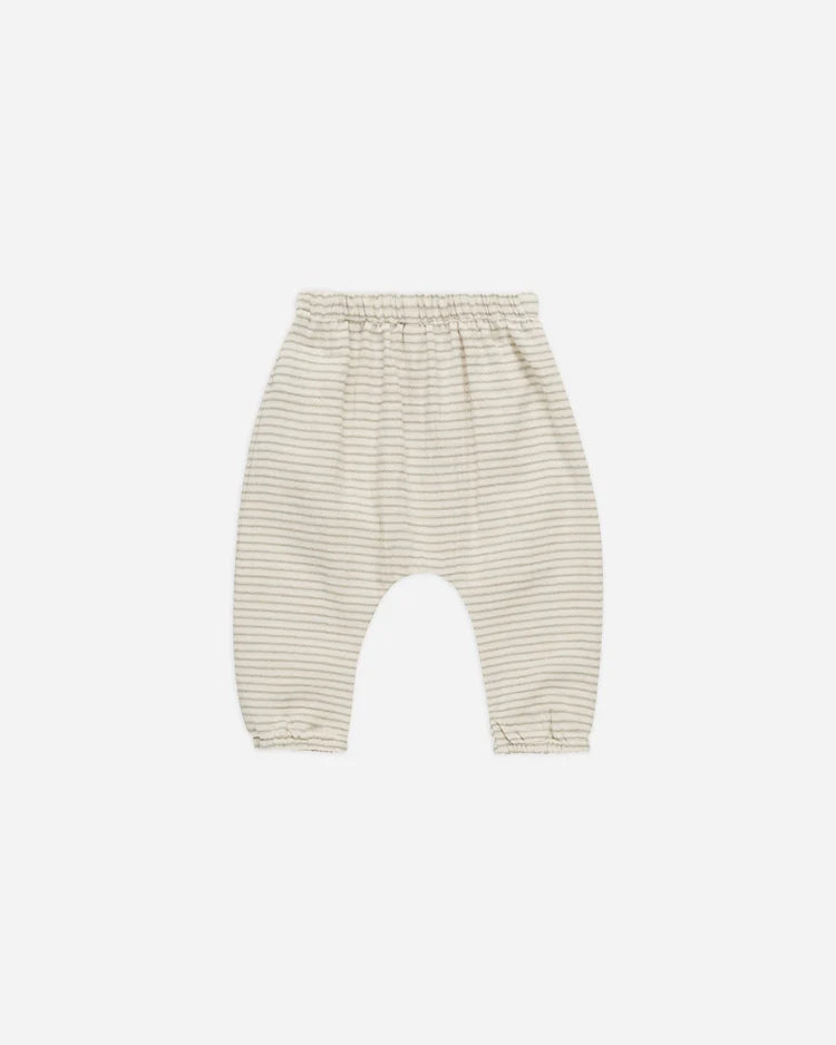 WOVEN PANT - Basil Stripe