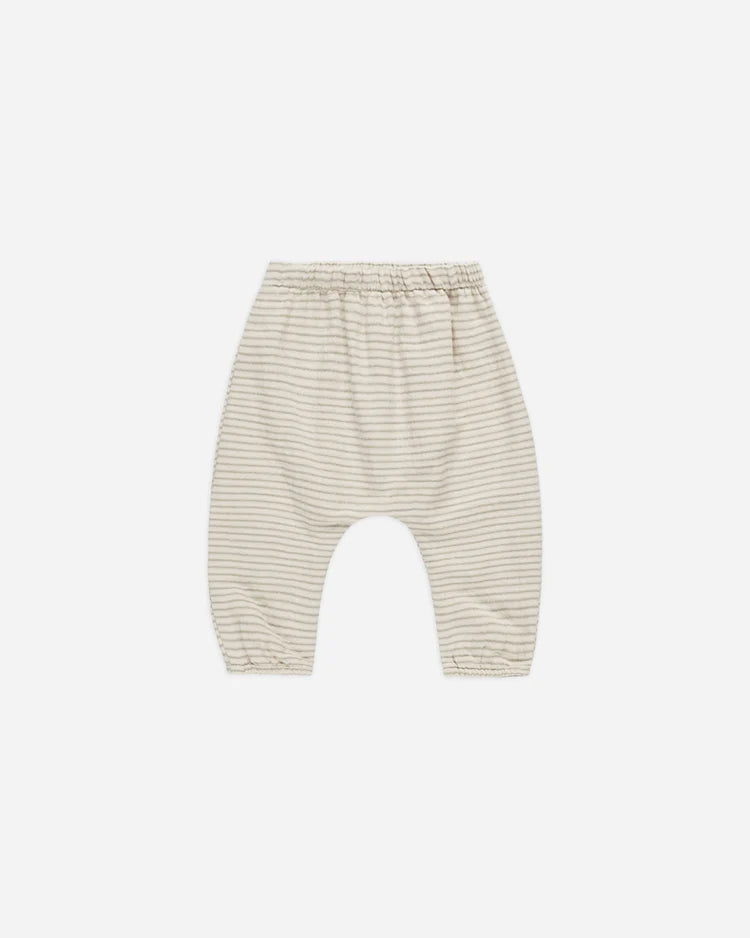 WOVEN PANT - Basil Stripe