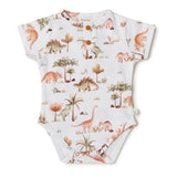 DINO SHORT SLEEVE BODYSUIT